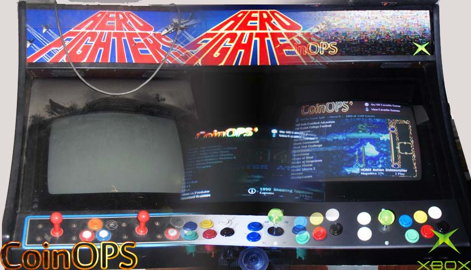 Converting Old Aero Fighters Arcade Machine Into An Xbox Powered